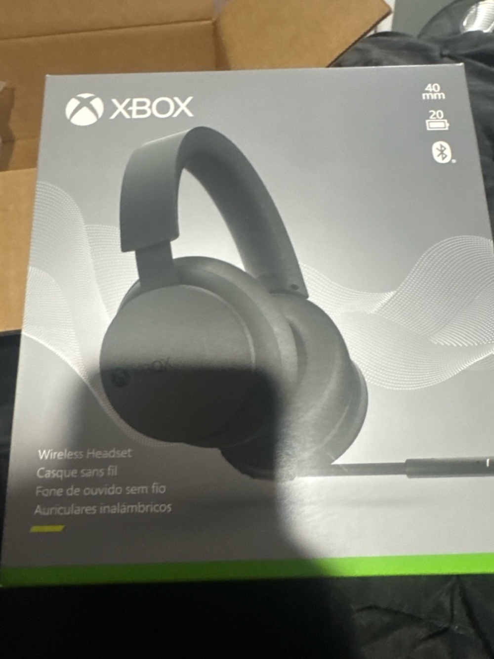 Microsoft Xbox Wireless Headset - Black